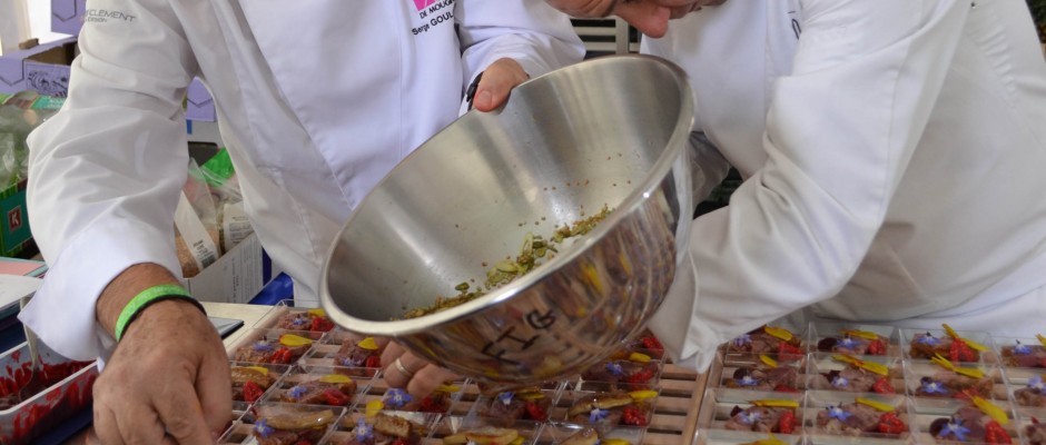 ATELIER Serge GOULOUMES et Sébastien CHAMBRU aux "Etoiles de Mougins