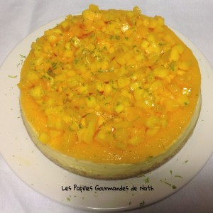 Cheesecake Fruits de la passion mangue