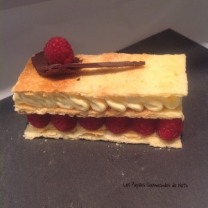 Millefeuilles framboises de Pierre Hermés