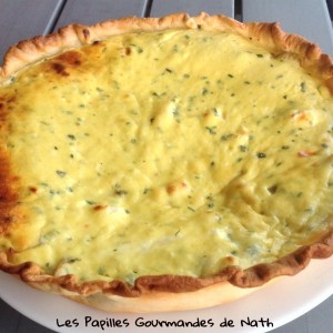 Tarte de blettes à la brousse et feta