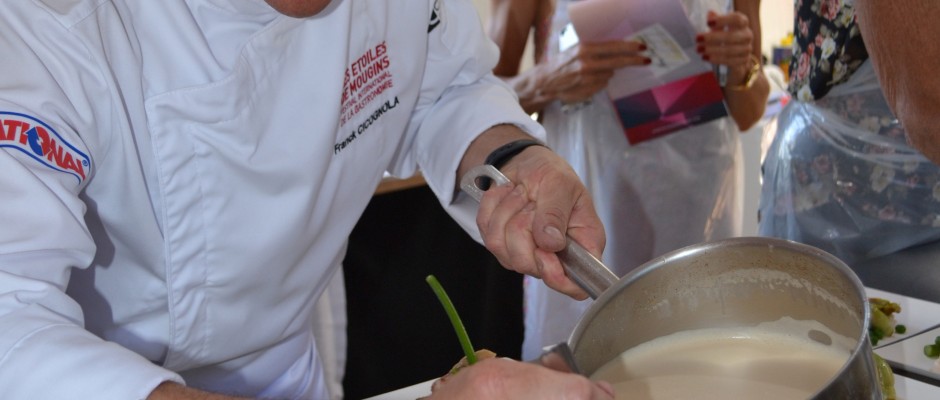 Etoiles de Mougins 2016 Atelier du Chef Franck Cicognola - Mon Petit Resto Mouans Sartoux